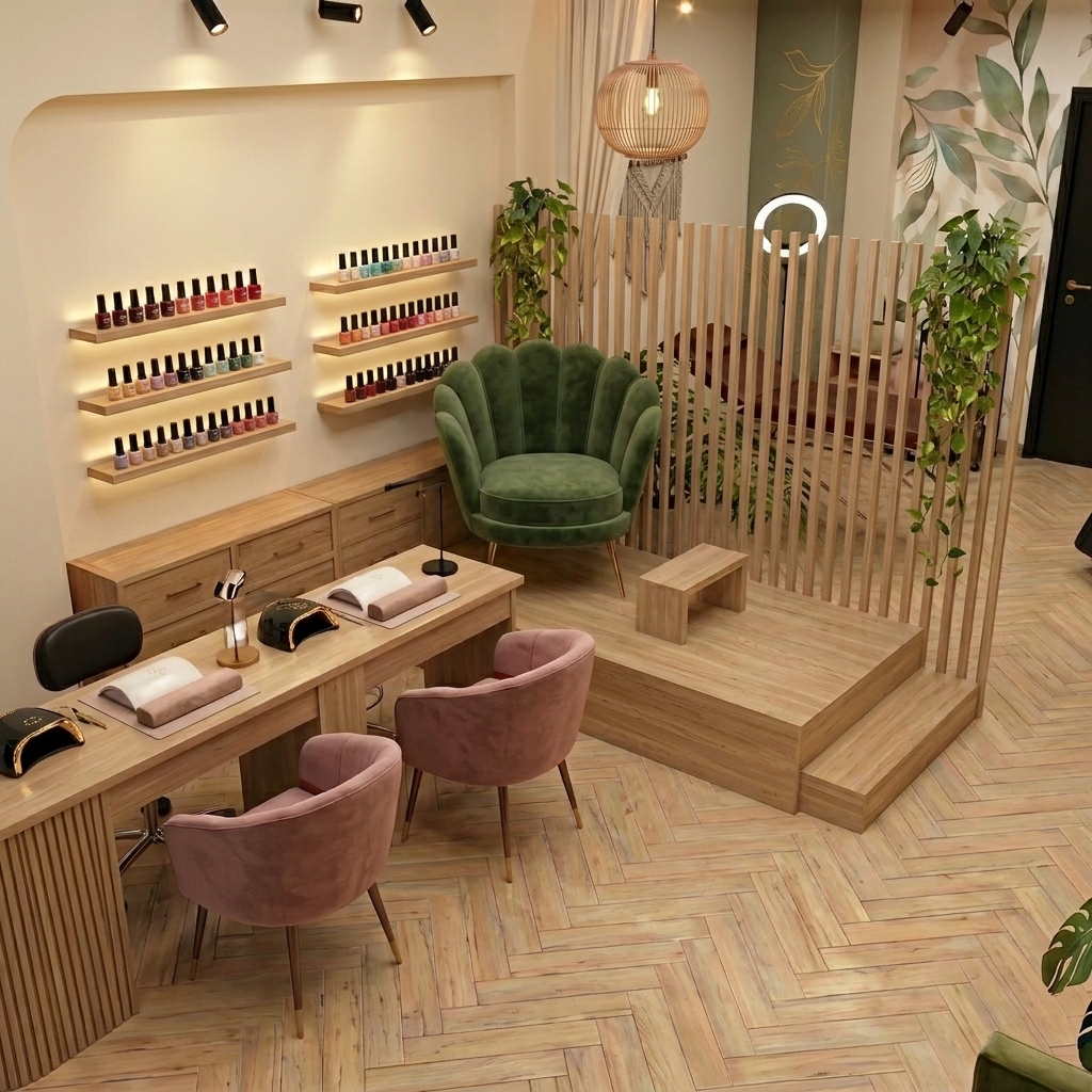 Pedicure & Nail Care Station